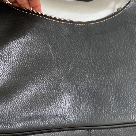 Dooney & Bourke Black Leather Hobo - Picture 5 of 12